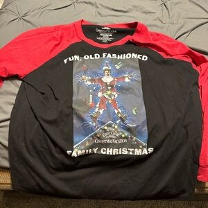 Ripple Junction Red and Black Graphic Tee